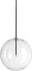 Sospensione-Contemporanea-Equinoxe-Metallo-Cromo-1-Luce-2W-3000K-D25Cm