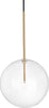 Sospensione-Contemporanea-Equinoxe-Metallo-Ottone-1-Luce-2W-3000K-D25Cm