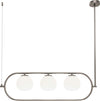 Sospensione-Contemporanea-Erich-In-Metallo-Nichel-3-Luci-E-Diffusori-Bianchi