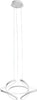 Sospensione-Contemporanea-Flower-Metallo-Bianco-Led-31W