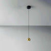 Sospensione-Contemporanea-Guya-Alluminio-Oro-E-Nero-Satinato-1-Luce-Led