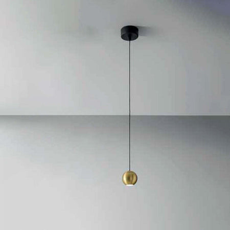 Sospensione-Contemporanea-Guya-Alluminio-Oro-E-Nero-Satinato-1-Luce-Led