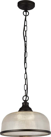 Sospensione-Contemporanea-Highworth-Acciaio-Nero-Vetro-Trasparente-1-Luce-E27