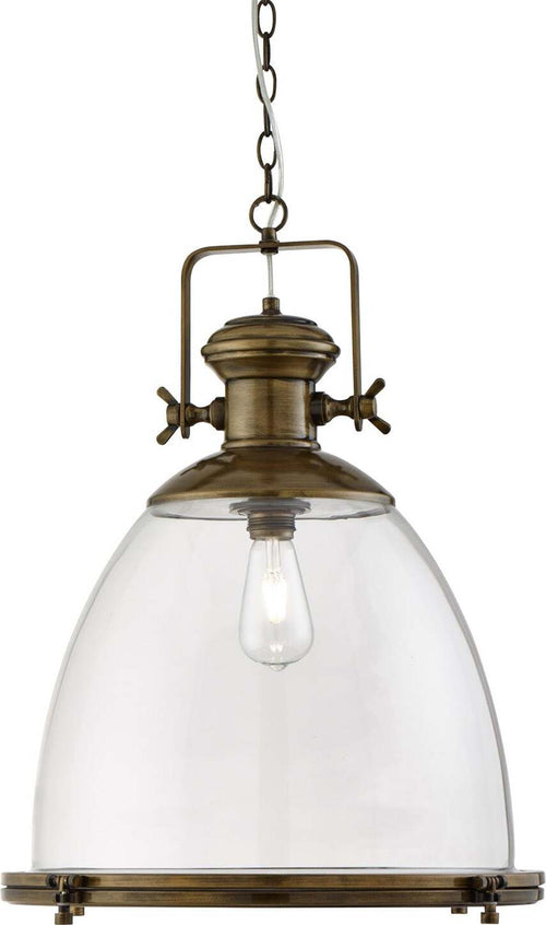 Sospensione-Contemporanea-Industriale-Acciaio-Adjustable-Vetro-Trasparente-E27