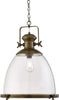 Sospensione-Contemporanea-Industriale-Acciaio-Adjustable-Vetro-Trasparente-E27