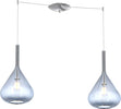 Sospensione-Contemporanea-Kona-Metallo-Cromo-Vetro-Blu-2-Luci-E27