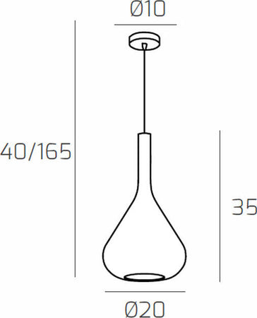 Sospensione-Contemporanea-Kona-Metallo-Cromo-Vetro-Fumè-1-Luce-E27