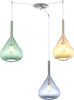Sospensione-Contemporanea-Kona-Metallo-Cromo-Vetro-Multicolor-3-Luci-E27