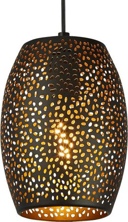 Sospensione-Contemporanea-Laser-Acciaio-Nero-Oro-1-Luce-E27