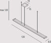 Sospensione-Contemporanea-Line-Alluminio-Bianco-Led-47W