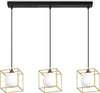 Sospensione-Contemporanea-Lingotto-Metallo-Ottone-3-Luci-G9-3W-3000K-Luce-Calda
