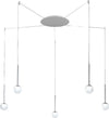 Sospensione-Contemporanea-Lollypop-Cavi-Distanziati-Metallo-Bianco-Led-35W