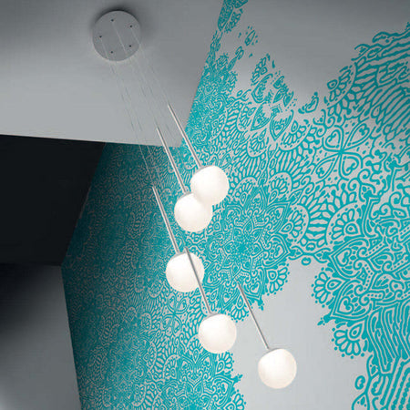 Sospensione-Contemporanea-Lollypop-Metallo-Bianco-Led-35W