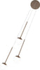 Sospensione-Contemporanea-Lollypop-Metallo-Oro-Rosato-Led-35W