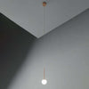 Sospensione-Contemporanea-Lollypop-Metallo-Oro-Rosato-Led-7W