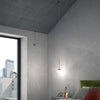Sospensione-Contemporanea-Lollypop-Metallo-Oro-Rosato-Led-7W
