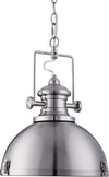 Sospensione-Contemporanea-Louisiana-Acciaio-Argento-Policarbonato-1-Luce-E27