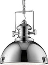 Sospensione-Contemporanea-Louisiana-Acciaio-Cromo-Policarbonato-1-Luce-E27