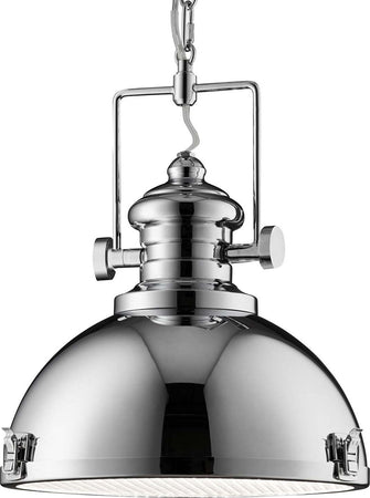 Sospensione-Contemporanea-Louisiana-Acciaio-Cromo-Policarbonato-1-Luce-E27