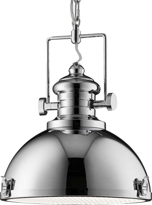 Sospensione-Contemporanea-Louisiana-Acciaio-Cromo-Policarbonato-1-Luce-E27