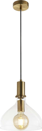 Sospensione-Contemporanea-Margherita-Acciaio-Ottone-Vetro-1-Luce-E27
