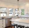 Sospensione-Contemporanea-Margherita-Acciaio-Ottone-Vetro-1-Luce-E27