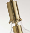 Sospensione-Contemporanea-Margherita-Acciaio-Ottone-Vetro-1-Luce-E27