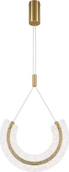 Sospensione-Contemporanea-Maya-Alluminio-Oro-1-Luce-Diffusore-Vetro