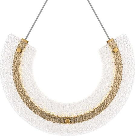 Sospensione-Contemporanea-Maya-Alluminio-Oro-1-Luce-Diffusore-Vetro