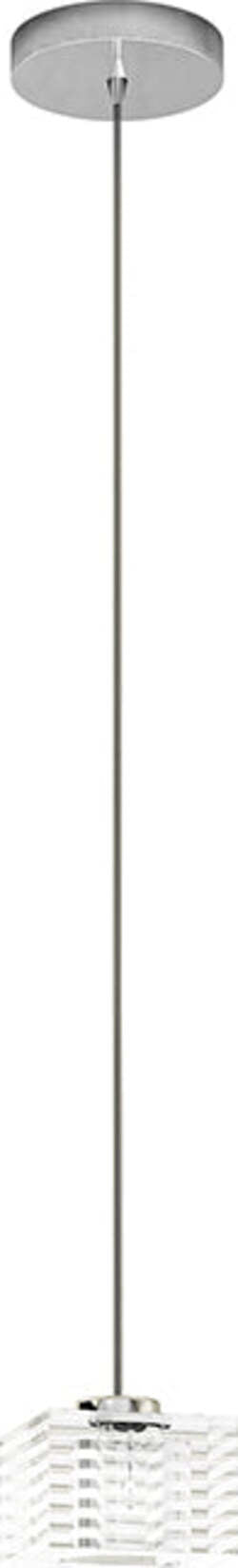 Sospensione-Contemporanea-Metropolitan-Metallo-Cromo-Vetro-Trasparente-1-Luce-G9