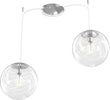 Sospensione-Contemporanea-Moon-Metallo-Cromo-Vetro-Bianco-2-Luci-E27-D.30Cm