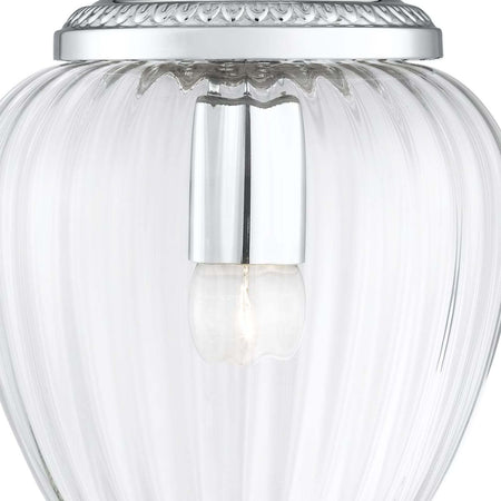 Sospensione-Contemporanea-Mosca-Acciaio-Cromo-Vetro-Trasparente-1-Luce-E27