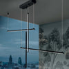 Sospensione-Contemporanea-Nood-Metallo-Nero-Led-60W