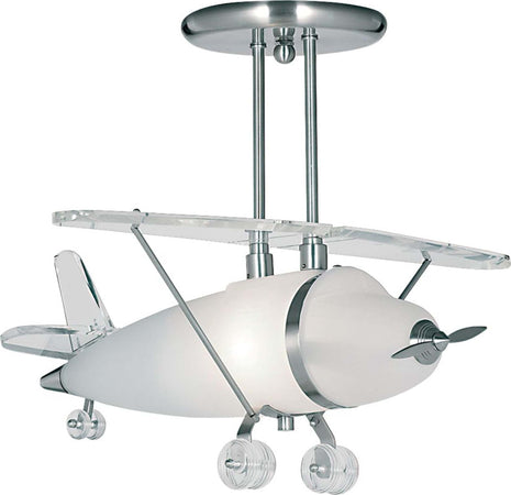 Sospensione-Contemporanea-Novità-Acciaio-Argento-Vetro-Trasparente-1-Luce-E27