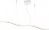 Sospensione-Contemporanea-Onda-Metallo-Bianco-Led-47W