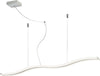 Sospensione-Contemporanea-Onda-Metallo-Bianco-Led-47W