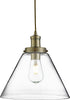 Sospensione-Contemporanea-Piramide-Acciaio-Ottone-Vetro-Trasparente-1-Luce-E27