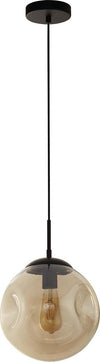 Sospensione-Contemporanea-Punch-Acciaio-Nero-Vetro-1-Luce-E27