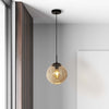 Sospensione-Contemporanea-Punch-Acciaio-Nero-Vetro-1-Luce-E27