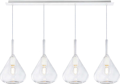 Sospensione-Contemporanea-Rett-Kona-Metallo-Bianco-Vetro-Trasparente-4-Luci-E27