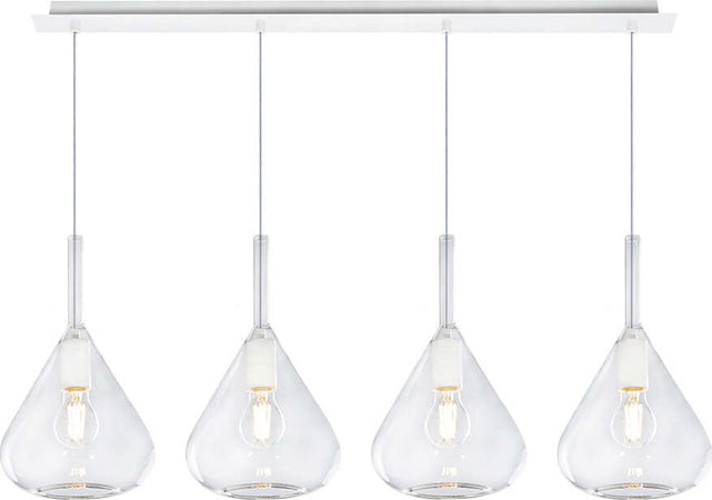 Sospensione-Contemporanea-Rett-Kona-Metallo-Bianco-Vetro-Trasparente-4-Luci-E27