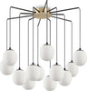 Sospensione-Contemporanea-Rhapsody-Metallo-Nero-12-Luci-G9-3W-3000K-Luce-Calda