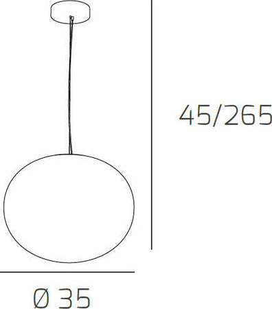 Sospensione-Contemporanea-Soft-Metallo-Cromo-Vetro-Acidato-Opaco-1-Luce-E27-35Cm