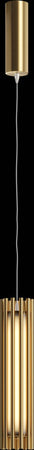 Sospensione-Contemporanea-Sonata-Led-Alluminio-Ottone-Diffusore-In-Vetro-Oro
