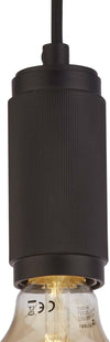 Sospensione-Contemporanea-Suspension-Acciaio-Nero-1-Luce-E27