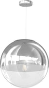 Sospensione-Contemporanea-Target-Metallo-Cromo-Vetro-Cromo-Trasp-1-Luce-E27-40Cm