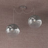 Sospensione-Contemporanea-Target-Metallo-Cromo-Vetro-Cromo-Trasp-2-Luci-E27-25Cm