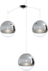 Sospensione-Contemporanea-Target-Metallo-Cromo-Vetro-Cromo-Trasp-3-Luci-E27-25Cm