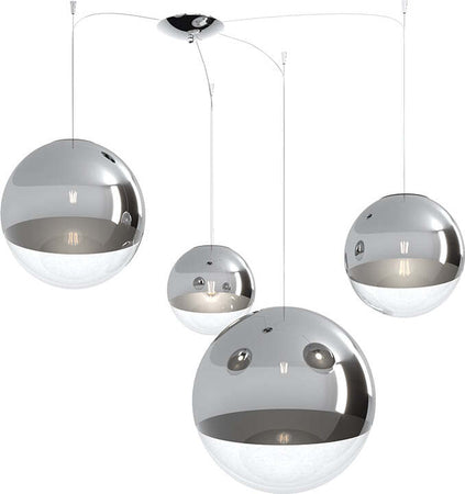 Sospensione-Contemporanea-Target-Metallo-Cromo-Vetro-Cromo-Trasp-4-Luci-Mix