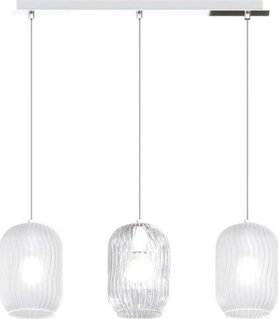 Sospensione-Contemporanea-Tender-Metallo-Cromo-Vetro-Bianco-3-Luci-E27